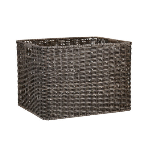 Korv BASILE 42,5x34xH30cm, tumepruun Esik ja Garderoob
