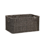 Korv BASILE 37x26xH18cm, tumepruun Esik ja Garderoob