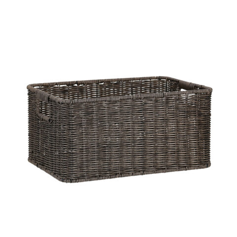 Korv BASILE 33x22xH17cm, tumepruun Esik ja Garderoob