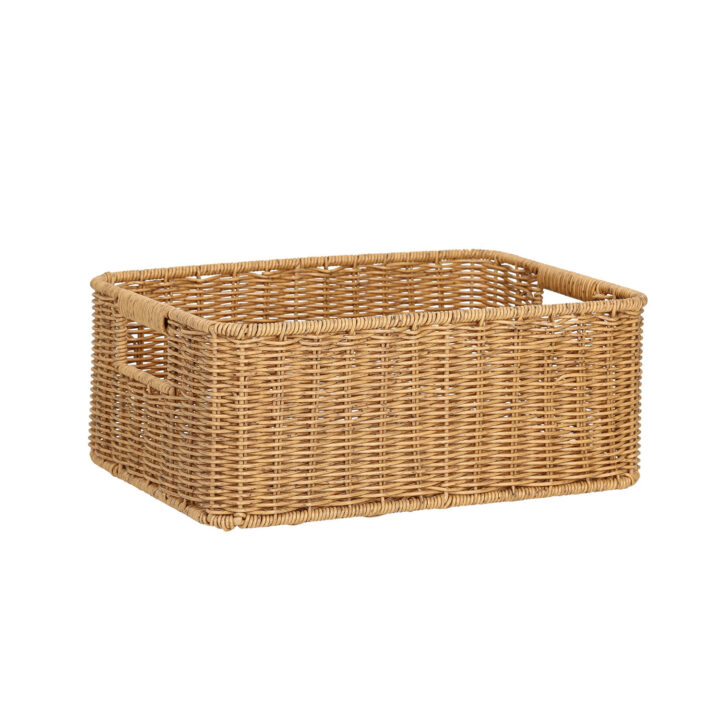 Korv BASILE 31x21xH12cm, helepruun Esik ja Garderoob