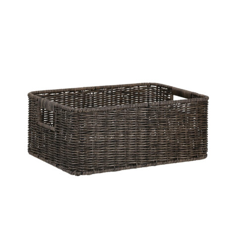 Korv BASILE 37x27xH15cm, tumepruun Esik ja Garderoob