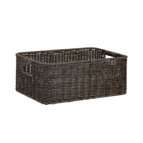 Korv BASILE 31x21xH12cm, tumepruun Esik ja Garderoob