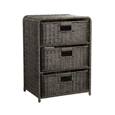 Korvriiul 3-ne BASILE 40x30xH56cm, tumepruun Esik ja Garderoob