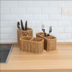 Tops BASILE D12,5xH14cm, helepruun Esik ja Garderoob