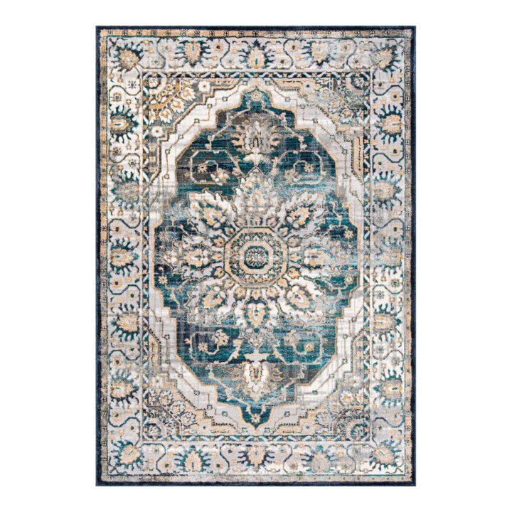 Vaip ZOE-2, 133x190cm, sinine Sisustustekstiil