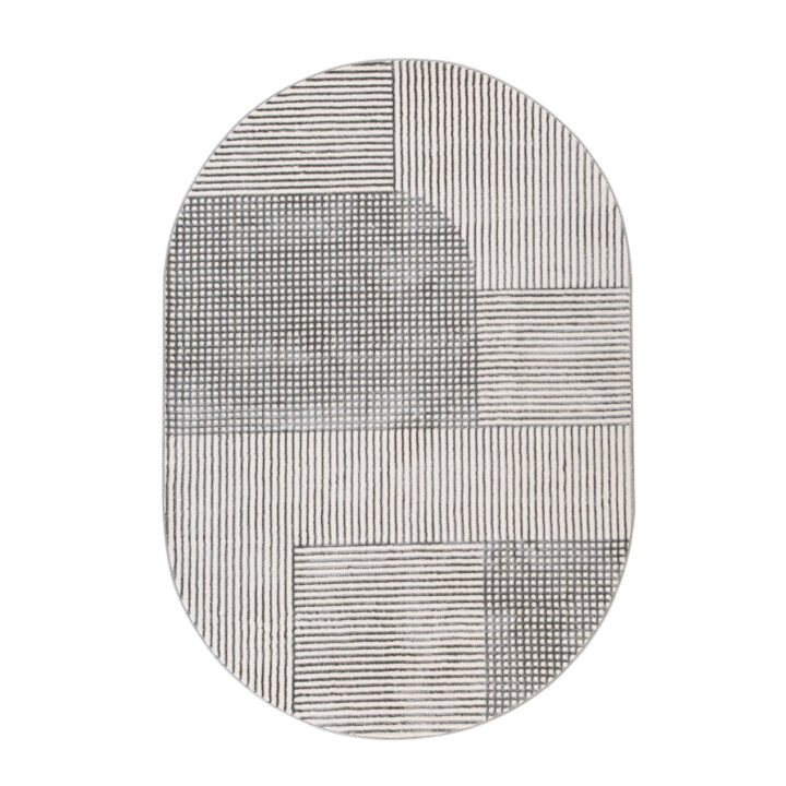 Vaip ZOE-3, 133x190cm, hall triip Sisustustekstiil