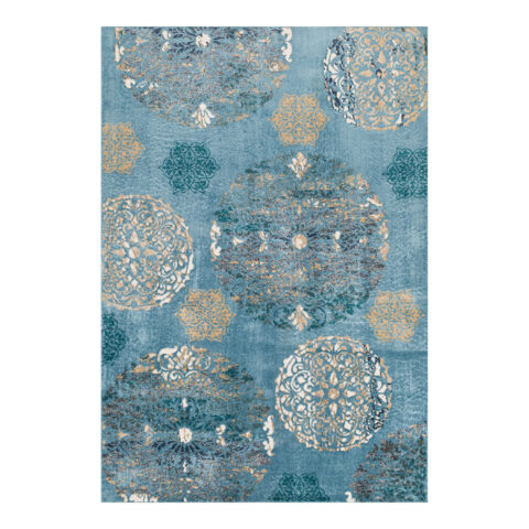 Vaip ZOE-5, 100x150cm, sinine Sisustustekstiil