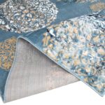 Vaip ZOE-5, 100x150cm, sinine Sisustustekstiil