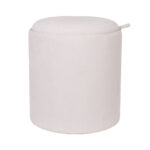 Tumba/laud HIRO D39xH44cm, valge, panipaigaga Elutoamööbel