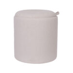 Tumba/laud HIRO D34,5xH37cm, valge, panipaigaga Elutoamööbel