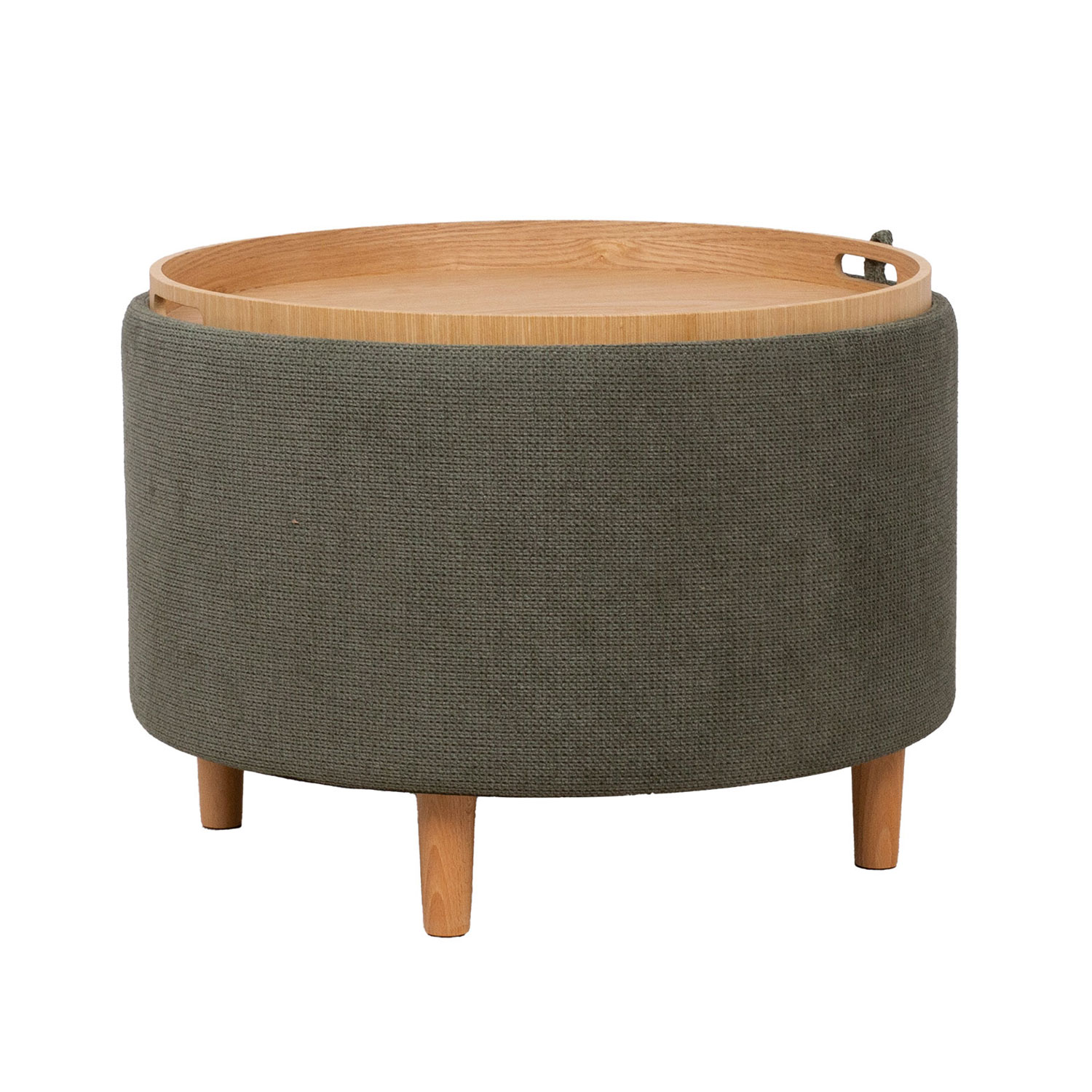 Tumba/laud HIRO D56xH42.5cm, roheline, panipaigaga Elutoamööbel Tumba/laud HIRO D56xH42.5cm, roheline, panipaigaga Elutoamööbel