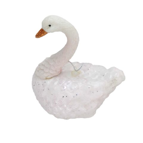 Jõuluehe JOY SWAN 10.5cm, klaas Jõulud