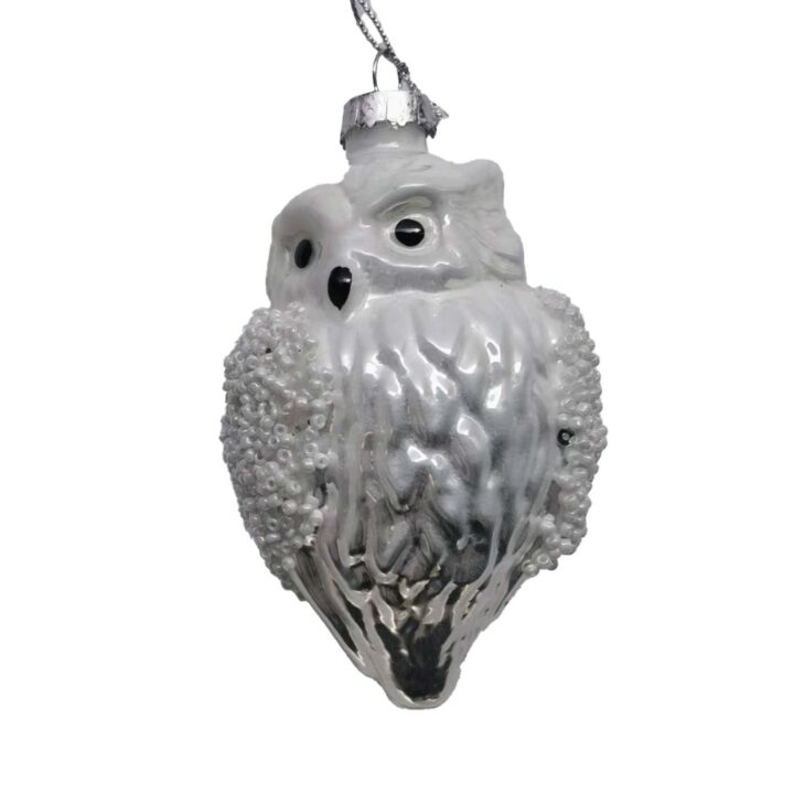 Jõuluehe JOY OWLY 10.5cm, klaas Jõulud