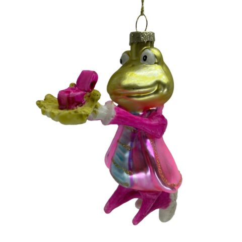Jõuluehe JOY FROG PRINCE 12.5cm, klaas Jõulud
