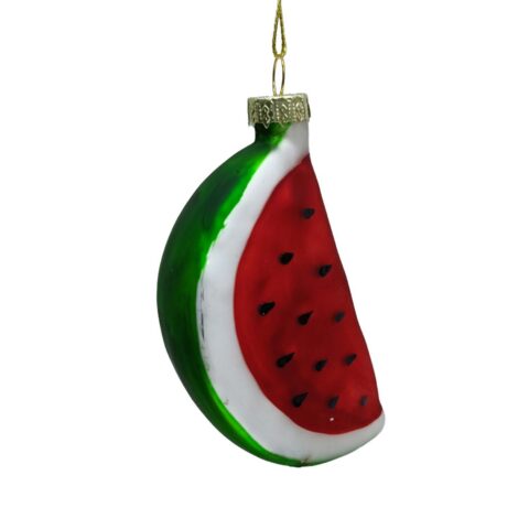 Jõuluehe JOY WATERMELON 9.5cm, klaas Jõulud