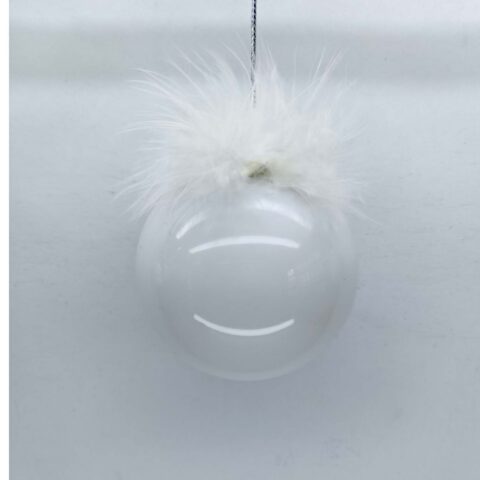 Jõuluehe JOY PEARL D8cm, klaas Jõulud