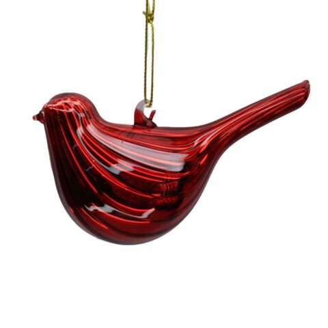 Jõuluehe JOY BIDRY RED 11cm, klaas Jõulud