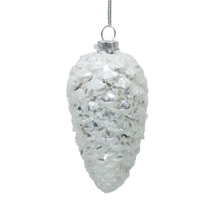 Jõuluehe JOY CONE 10cm, klaas Jõulud