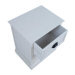 Öökapp MELDON 45x35xH55cm, valge Elutoamööbel H03-700 Öökapid