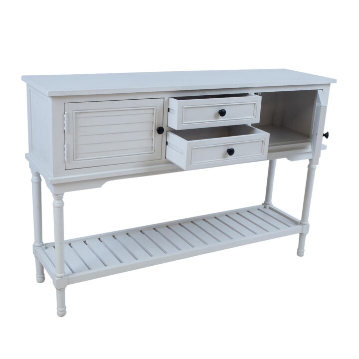 Abilaud MELDON 120x33xH81cm, valge Abilauad ja serveerimislauad Abilauad ja serveerimislauad