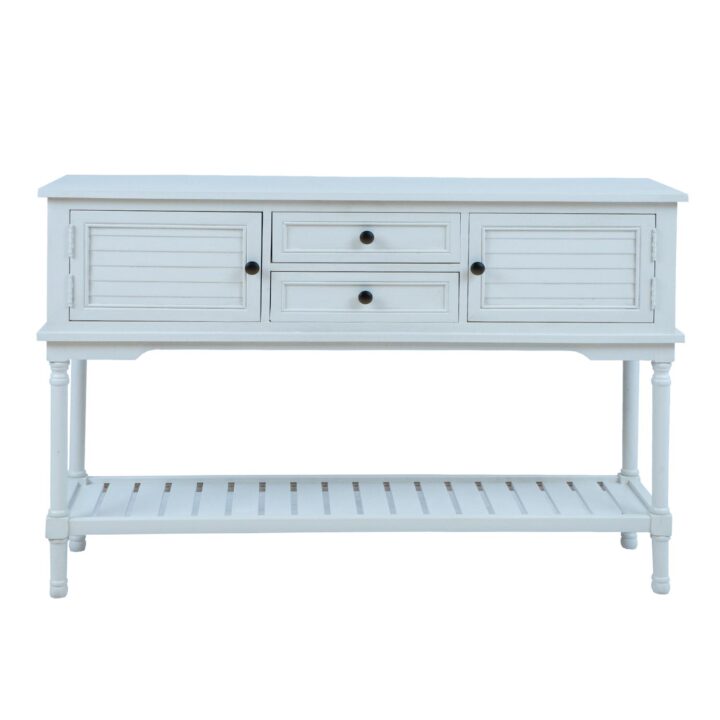 Abilaud MELDON 120x33xH81cm, valge Abilauad ja serveerimislauad Abilauad ja serveerimislauad