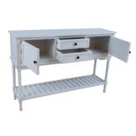 Abilaud MELDON 120x33xH81cm, valge Abilauad ja serveerimislauad Abilauad ja serveerimislauad