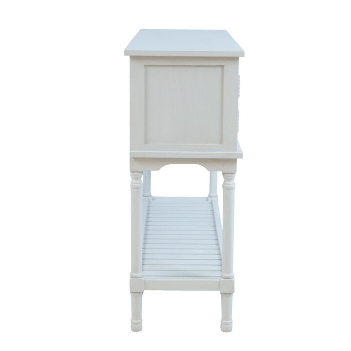 Abilaud MELDON 120x33xH81cm, valge Abilauad ja serveerimislauad Abilauad ja serveerimislauad