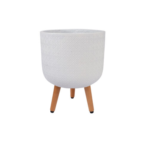 Lillepott SELENA D30xH39.5cm, jalgadel, valge Lillepotid G09-100 Lillepotid ja lillekastid