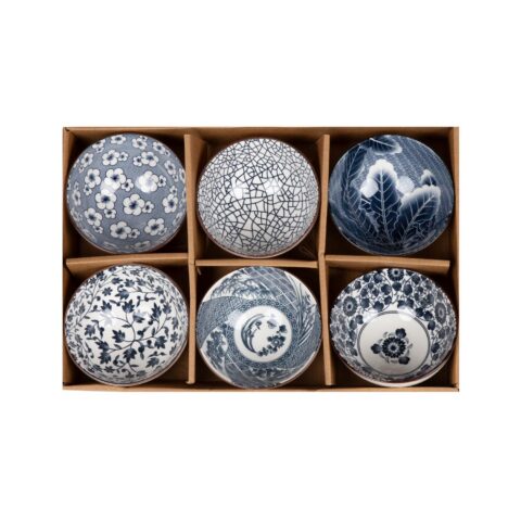 Komplekt SOMETSUKE 6-kaussi sinine Lauanõud