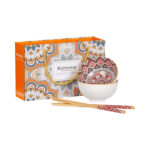 Komplekt BOHEMIA 2-kaussi ja söögipulgad, värviline Lauanõud