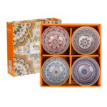 Komplekt BOHEMIA 4-kaussi, värviline Lauanõud