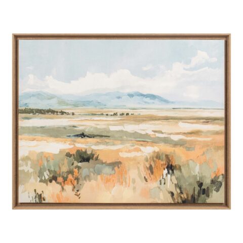 Seinapilt raamiga 80x100cm, maastik Maalid