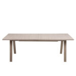 Söögilaud A-LINE 210/310x100xH74cm, pikendatav, lauaplaat: spoonitud mööbliplaat, jalad: puit, viimistlus: õlitatud valg Söögilauad ACTONA