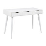 Kirjutuslaud NEPTUN 110x50xH77cm, valge, melamiinplaat, metall Kirjutuslauad ACTONA