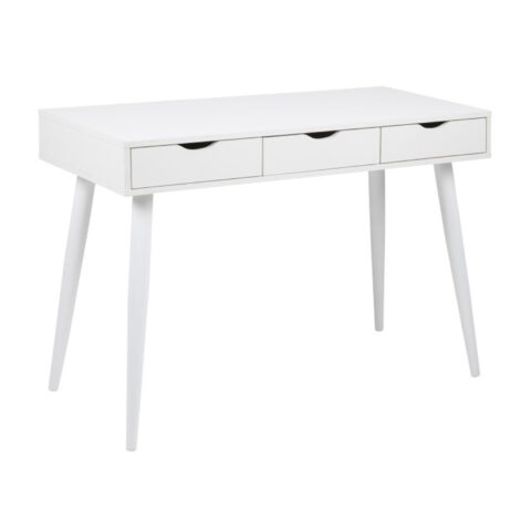Kirjutuslaud NEPTUN 110x50xH77cm, valge, melamiinplaat, metall Kirjutuslauad ACTONA