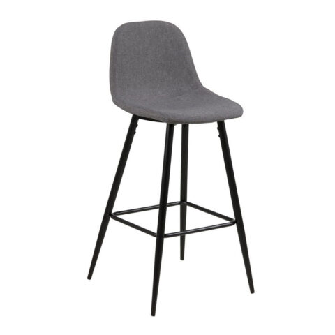 Baaritool madal WILMA helehall/must, 43,5×48,5xH91cm Baaripukid ja baarilauad ACTONA