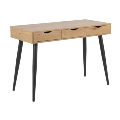 Kirjutuslaud NEPTUN 110x50xH77cm, tamm, melamiinplaat, metall Kirjutuslauad ACTONA