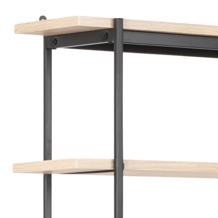 Riiul ANGUS 3/5-ne, 172x27xH188cm, tamm Elutoamööbel ACTONA