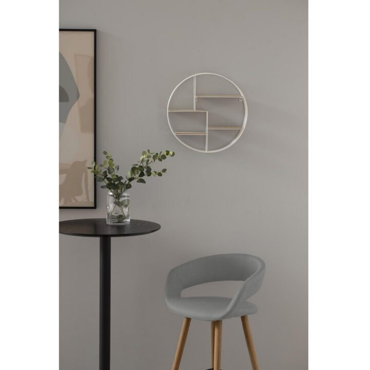 Baarilaud IBIZA D60xH105cm, lauaplaat: spoonitud MDF, värv: must saar, jalg: must matt metall Baarilauad ACTONA