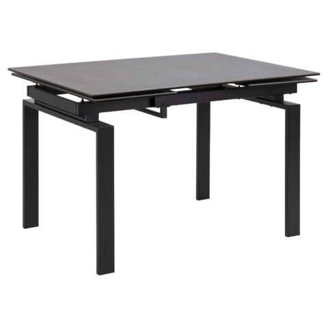 Söögilaud HUDDERSFIELD 200x85xH76cm, must Söögilauad ACTONA