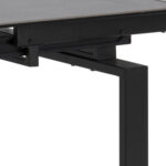 Söögilaud HUDDERSFIELD 200x85xH76cm, must Söögilauad ACTONA