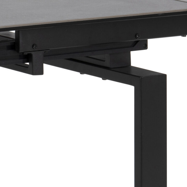 Söögilaud HUDDERSFIELD 200x85xH76cm, must Söögilauad ACTONA