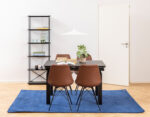 Söögilaud HUDDERSFIELD 200x85xH76cm, must Söögilauad ACTONA