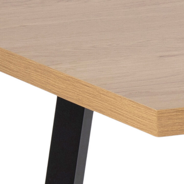 Söögilaud CENNY 160x90xH75cm, tamm, materjal: melamiin, jalad: pulbervärvitud Söögilauad ACTONA
