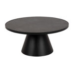 Diivanilaud SOLI D85xH40cm, must klaas Diivanilauad ja abilauad ACTONA