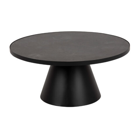 Diivanilaud SOLI D85xH40cm, must klaas Diivanilauad ja abilauad ACTONA