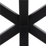 Söögilaud HEAVEN 200x100xH75.5cm, klaas/keraamika Fairbanks black Söögilauad ACTONA