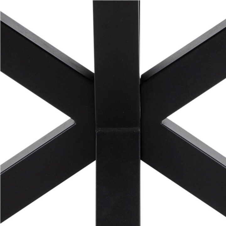 Söögilaud HEAVEN 200x100xH75.5cm, klaas/keraamika Fairbanks black Söögilauad ACTONA