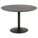 Söögilaud IBIZA D110xH74cm, must Söögilauad ACTONA