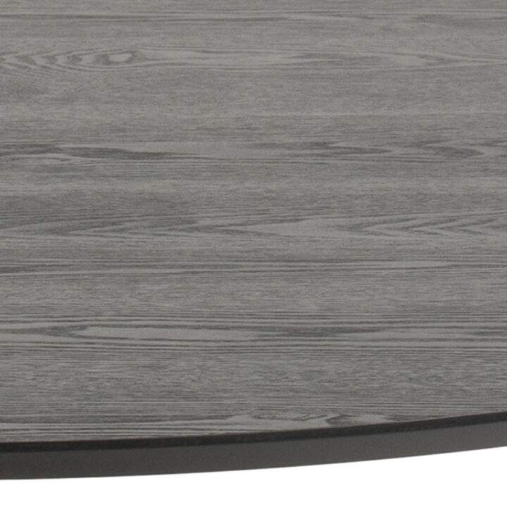 Söögilaud IBIZA D110xH74cm, must Söögilauad ACTONA